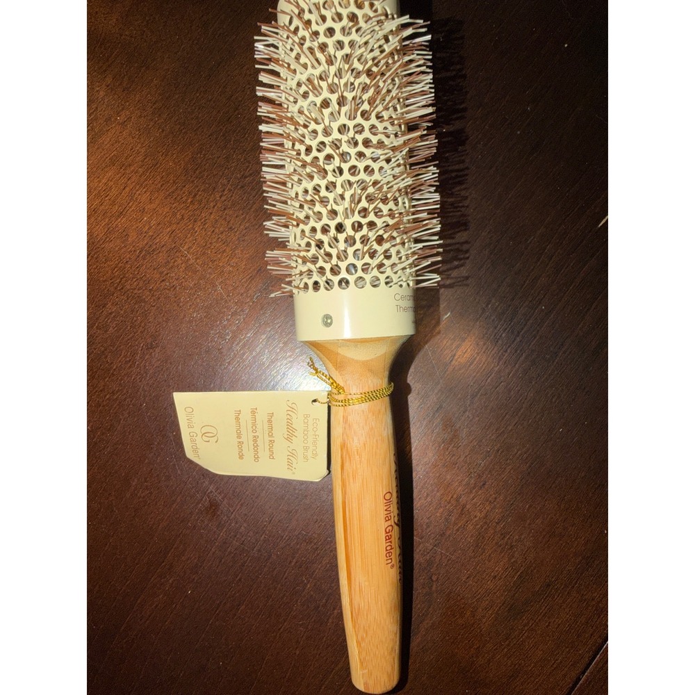 Olivia Garden Thermal Brush HH-43 Healthy Hair Ceramic Ionic Bamboo Vented